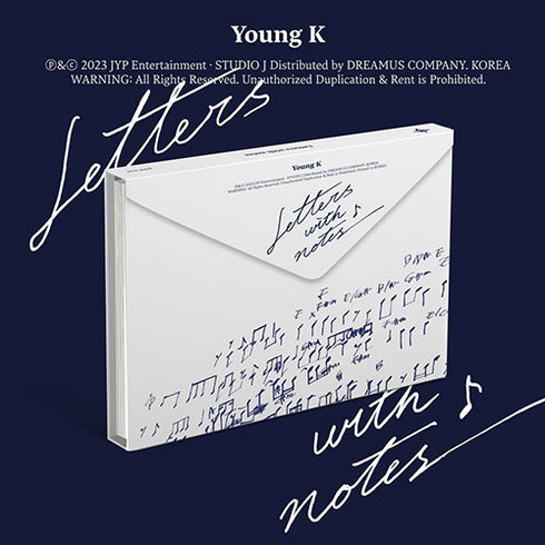 YOUNG K (DAY6) 1ST ALBUM - LETTERS WITH NOTES